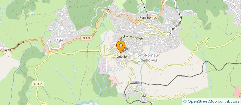 localisation de l'entreprise MONSIEUR PIERRE BLANC à FONT-ROMEU-ODEILLO-VIA