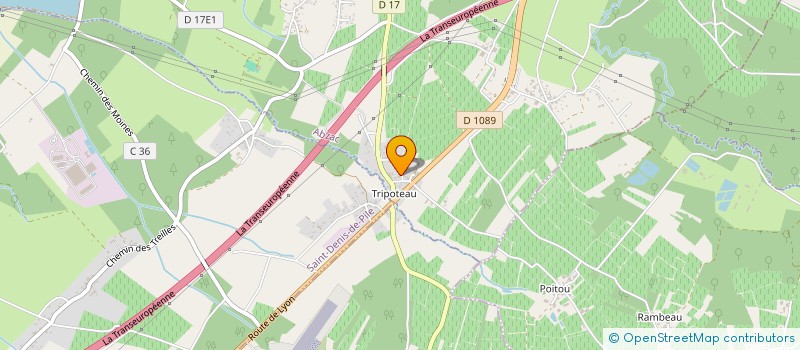 localisation de l'entreprise MONSIEUR PIERRE BLANC  ABZAC