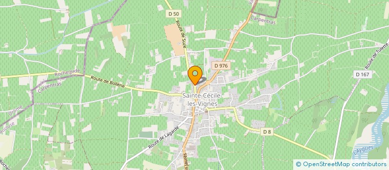 localisation de l'entreprise MONSIEUR PIERRE BLANC  SAINTE-CECILE-LES-VIGNES