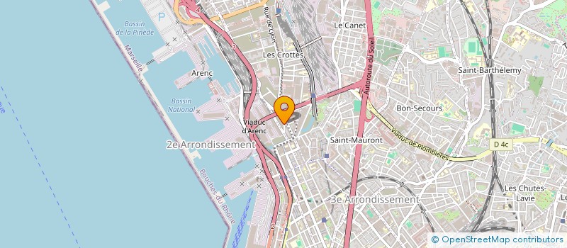 localisation de l'entreprise MONSIEUR PIERRE BLANCHARD à MARSEILLE