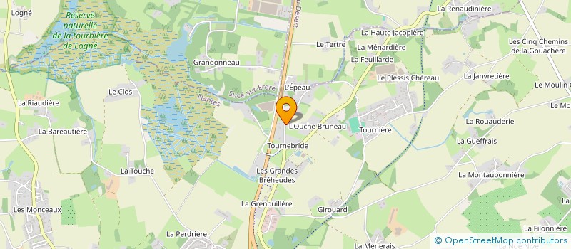 localisation de l'entreprise MONSIEUR PIERRE BLANCHET  CARQUEFOU