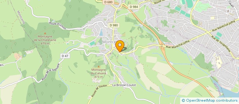 localisation de l'entreprise MONSIEUR PIERRE BLANCHON  MONTCENIS