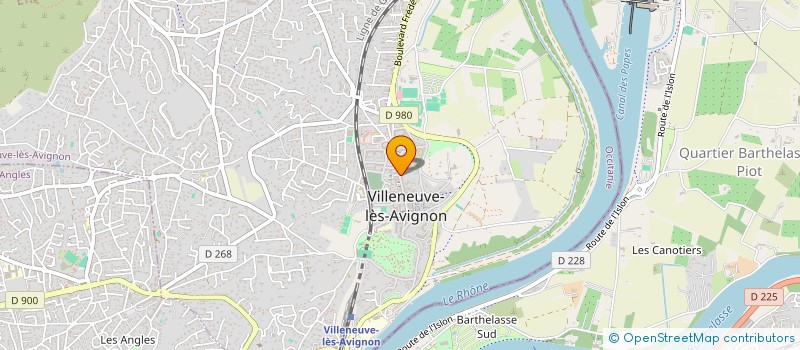 localisation de l'entreprise MONSIEUR PIERRE BLAYRAC  VILLENEUVE-LES-AVIGNON