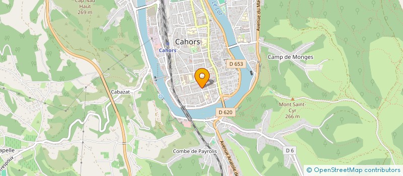 localisation de l'entreprise MONSIEUR PIERRE BLAZY  CAHORS