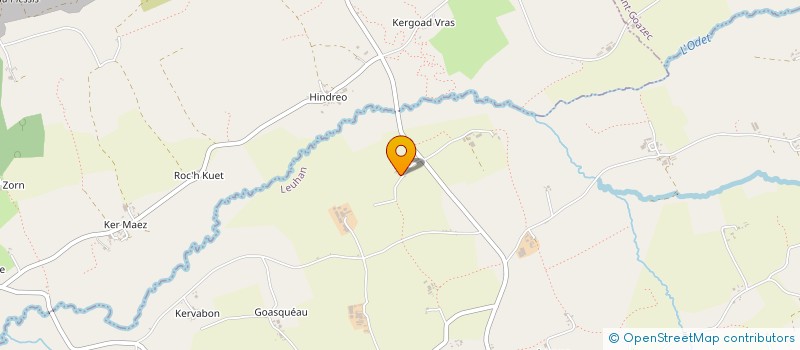 localisation de l'entreprise MONSIEUR PIERRE BLEUZEN  LEUHAN