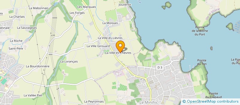 localisation de l'entreprise MONSIEUR PIERRE BLOCHET  PLEURTUIT