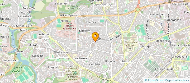localisation de l'entreprise MONSIEUR PIERRE BLONDEAU à BREST