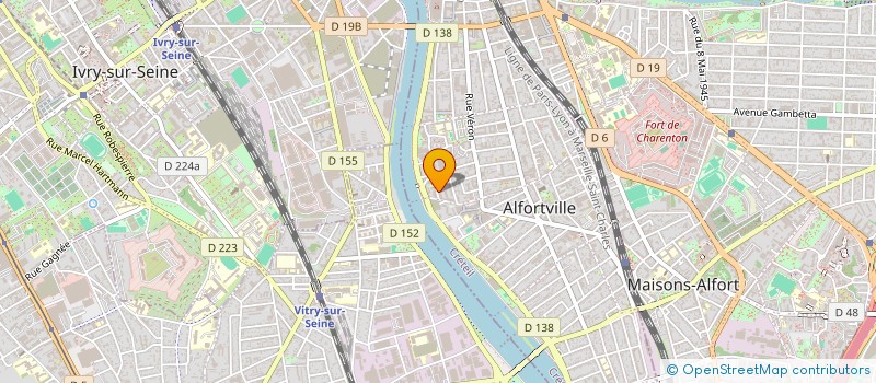 localisation de l'entreprise MONSIEUR PIERRE BOCHU à ALFORTVILLE