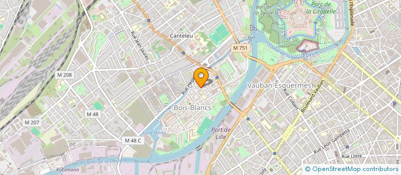 localisation de l'entreprise MONSIEUR PIERRE BOCQUILLON à LILLE