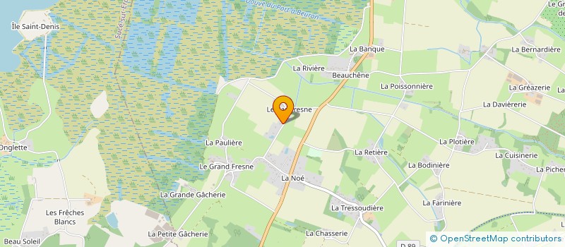 localisation de l'entreprise MONSIEUR PIERRE BODINEAU à VAL D'ERDRE-AUXENCE