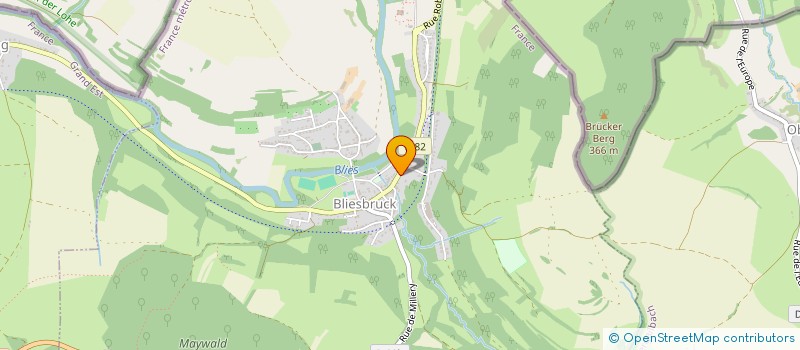 localisation de l'entreprise MONSIEUR PIERRE BODRY  WIESVILLER