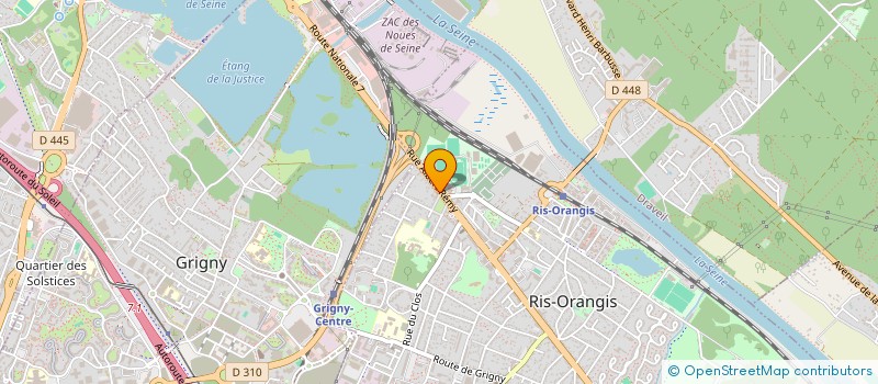 localisation de l'entreprise MONSIEUR PIERRE BOEGLIN à RIS-ORANGIS