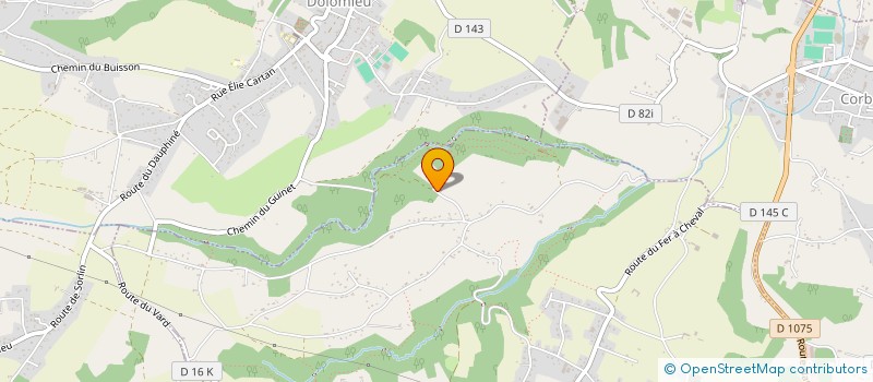 localisation de l'entreprise MONSIEUR PIERRE BOGOSAVLIJEVICH  FAVERGES-DE-LA-TOUR