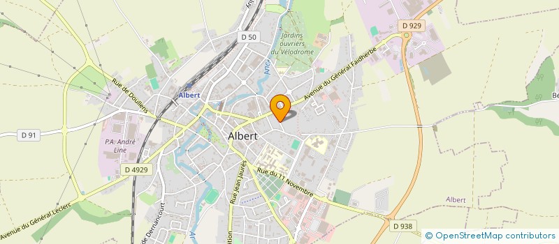 localisation de l'entreprise MONSIEUR PIERRE BOHBOT  ALBERT