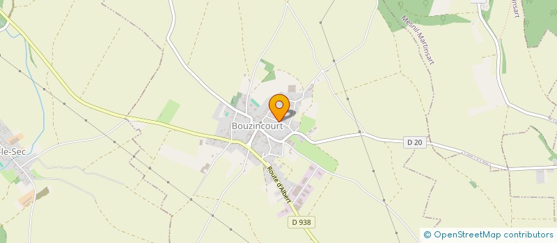 localisation de l'entreprise MONSIEUR PIERRE BOHBOT  BOUZINCOURT