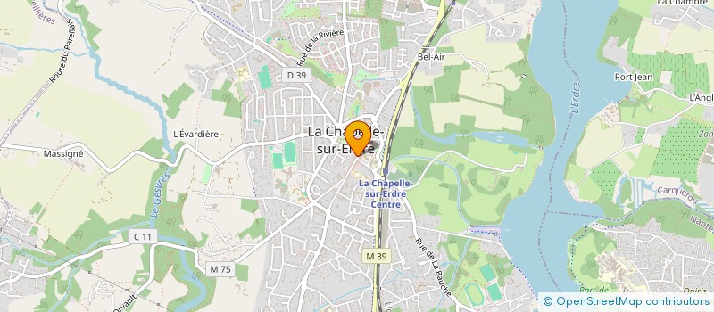 localisation de l'entreprise MONSIEUR PIERRE BOILEAU à LA CHAPELLE-SUR-ERDRE