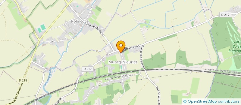 localisation de l'entreprise MONSIEUR PIERRE BOIN  NORT-LEULINGHEM