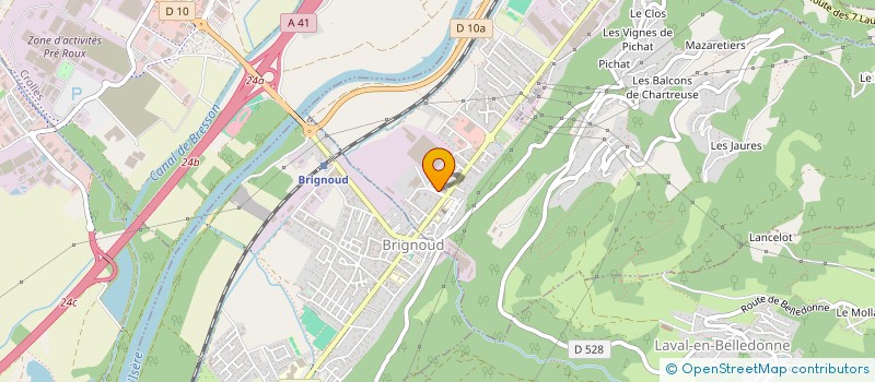 localisation de l'entreprise MONSIEUR PIERRE BOIRIN  FROGES