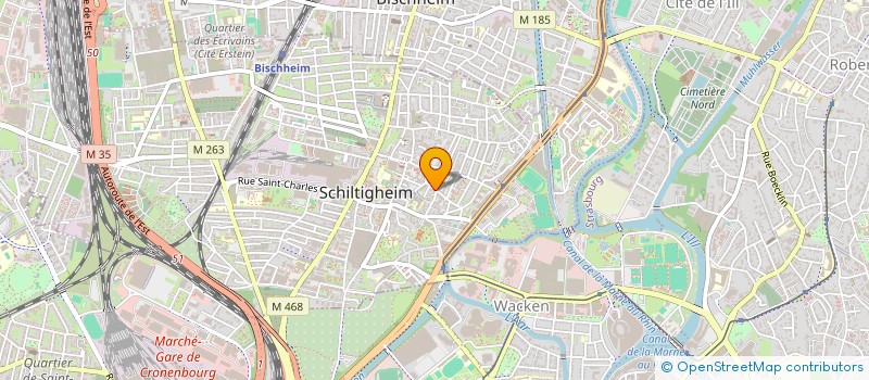 localisation de l'entreprise MONSIEUR PIERRE BOISSON  SCHILTIGHEIM