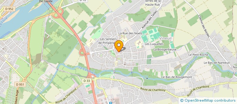 localisation de l'entreprise MONSIEUR PIERRE BOITARD à VINEUIL