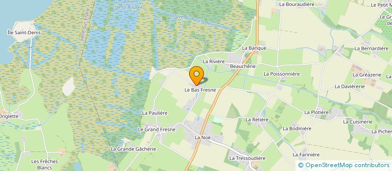 localisation de l'entreprise MONSIEUR PIERRE BOITEAU  SAINT-MARS-DU-DESERT