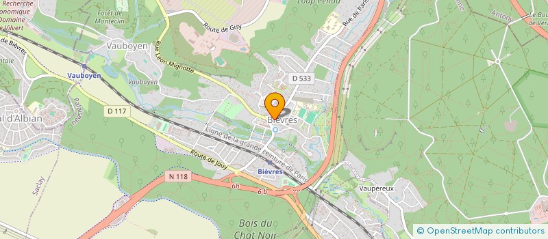localisation de l'entreprise MONSIEUR PIERRE BOLLE à BIEVRES