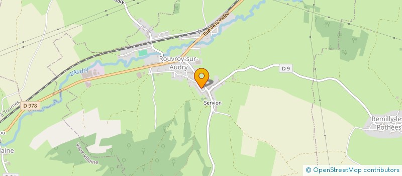 localisation de l'entreprise MONSIEUR PIERRE BOMBART  ROUVROY-SUR-AUDRY
