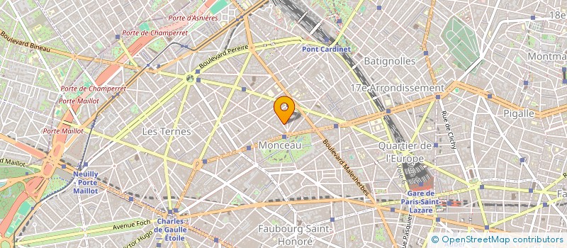 localisation de l'entreprise MONSIEUR PIERRE BOMSEL  PARIS