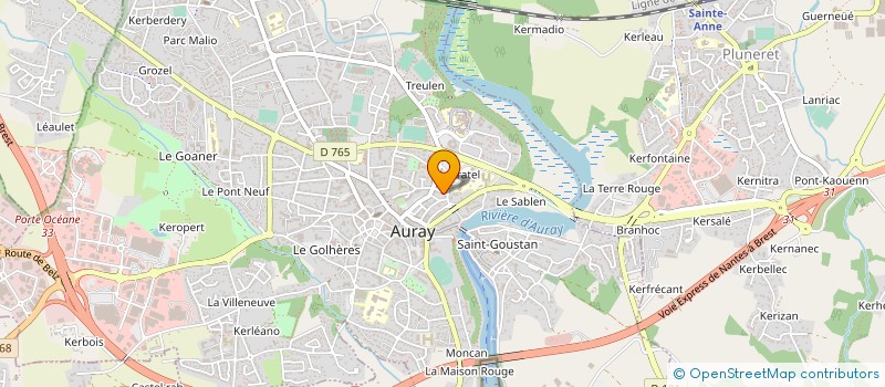 localisation de l'entreprise MONSIEUR PIERRE BONARD  LE BONO