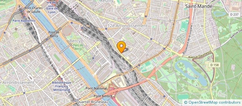 localisation de l'entreprise MONSIEUR PIERRE BONCOMPAIN  PARIS