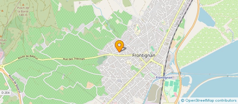 localisation de l'entreprise MONSIEUR PIERRE BONHOMONNE à FRONTIGNAN