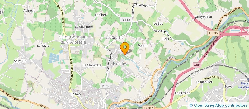 localisation de l'entreprise MONSIEUR PIERRE BONI à SAINT-GERMAIN-NUELLES