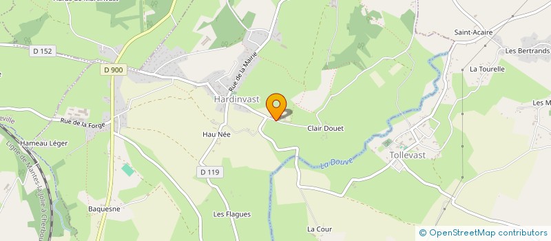 localisation de l'entreprise MONSIEUR PIERRE BONISSENT  NOUAINVILLE