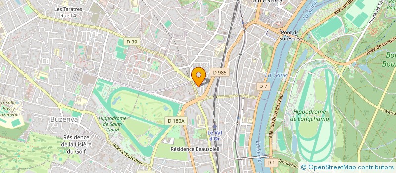 localisation de l'entreprise MONSIEUR PIERRE BONNARD à SURESNES
