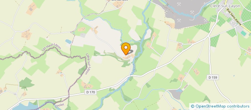 localisation de l'entreprise MONSIEUR PIERRE BONNEAU à PASSAVANT-SUR-LAYON