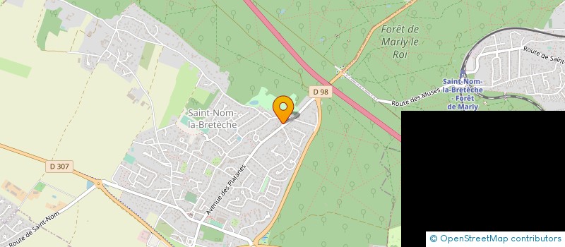 localisation de l'entreprise MONSIEUR PIERRE BONNECARRERE  SAINT-NOM-LA-BRETECHE