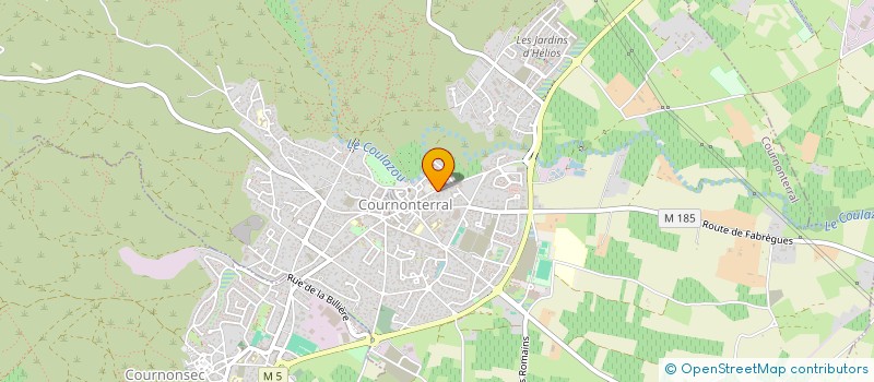 localisation de l'entreprise MONSIEUR PIERRE BONNEL  COURNONSEC