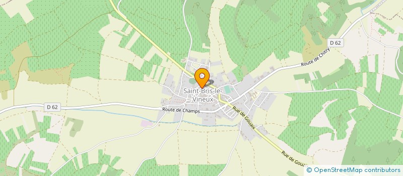 localisation de l'entreprise MONSIEUR PIERRE BONNERUE à SAINT-BRIS-LE-VINEUX