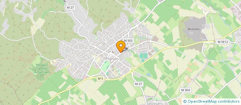 localisation de l'entreprise MONSIEUR PIERRE BONNET à PIGNAN