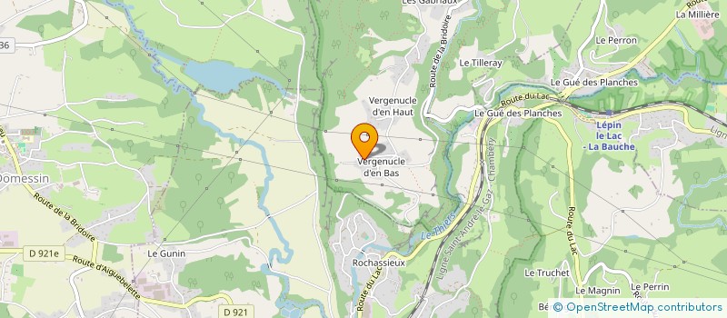 localisation de l'entreprise MONSIEUR PIERRE BONNET  DULLIN