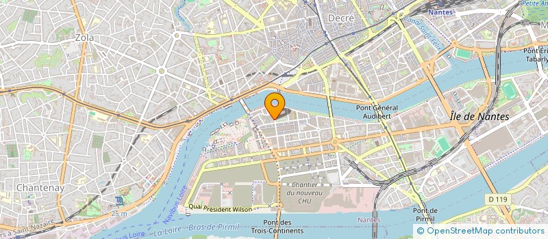 localisation de l'entreprise MONSIEUR PIERRE BORDAS-LARRIBE  NANTES