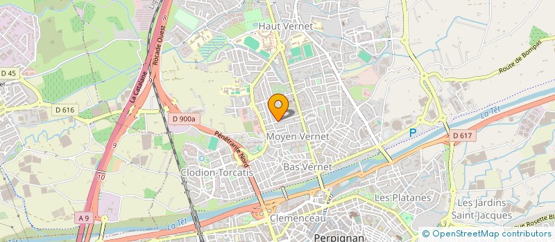 localisation de l'entreprise MONSIEUR PIERRE BORDO à PERPIGNAN