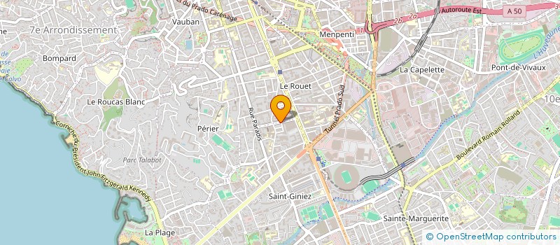 localisation de l'entreprise MONSIEUR PIERRE BOSCQ  MARSEILLE