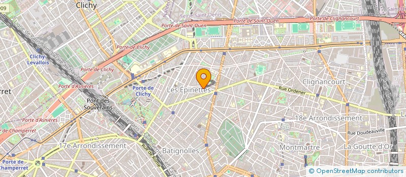 localisation de l'entreprise MONSIEUR PIERRE BOSIO  PARIS