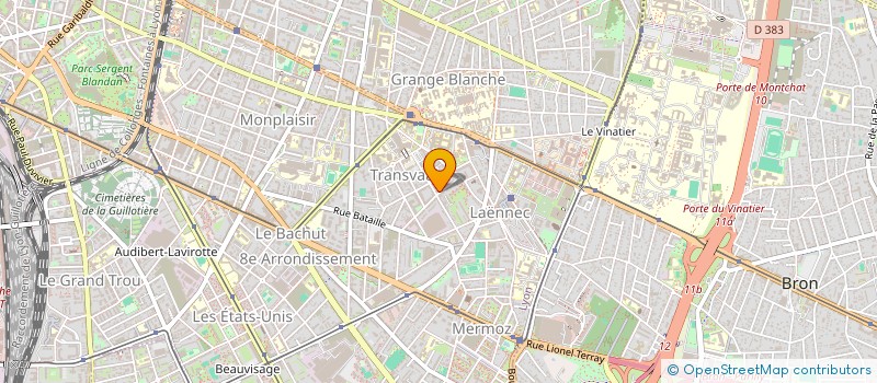 localisation de l'entreprise MONSIEUR PIERRE BOTTON  LYON