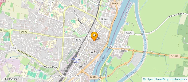 localisation de l'entreprise MONSIEUR PIERRE BOUCAUD à MACON