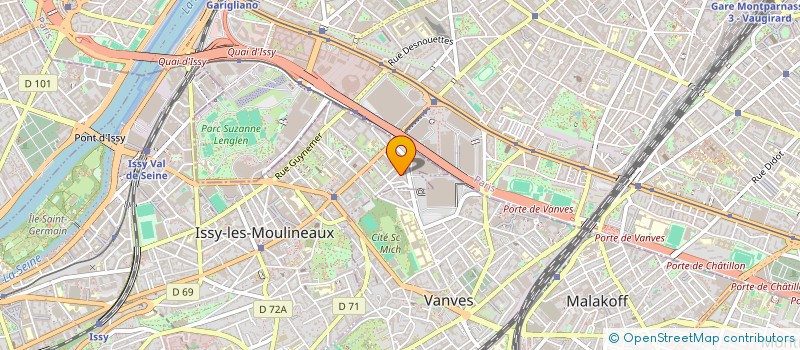 localisation de l'entreprise MONSIEUR PIERRE BOUCHARD à ISSY-LES-MOULINEAUX