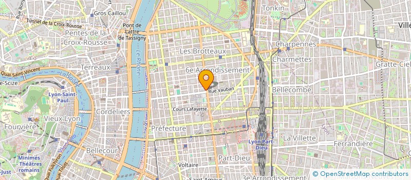 localisation de l'entreprise MONSIEUR PIERRE BOUCHARLAT  LYON