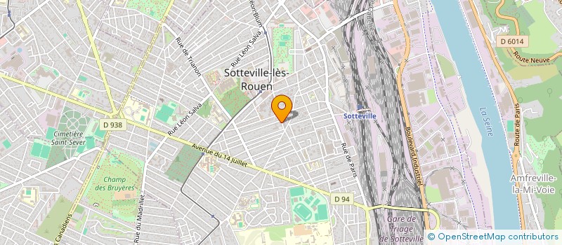 localisation de l'entreprise MONSIEUR PIERRE BOUCHET  SOTTEVILLE-LES-ROUEN