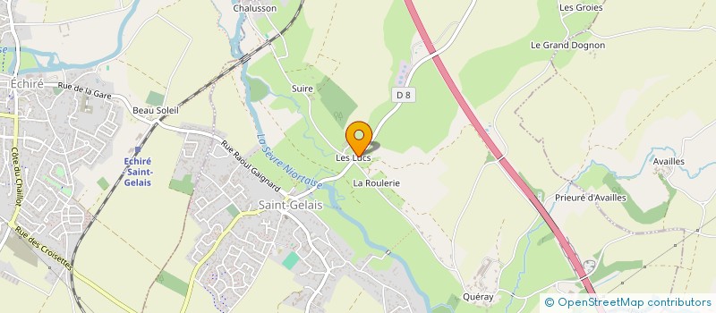 localisation de l'entreprise MONSIEUR PIERRE BOUCHET  SAINT-GELAIS